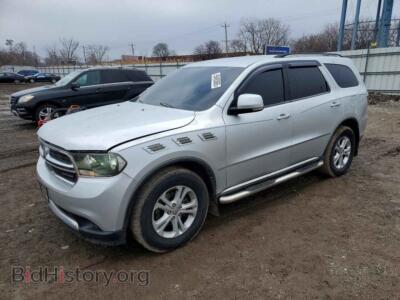 2011 Dodge DURANGO Crew, серебристый — VIN 1D4RE4GG2BC712002, Copart