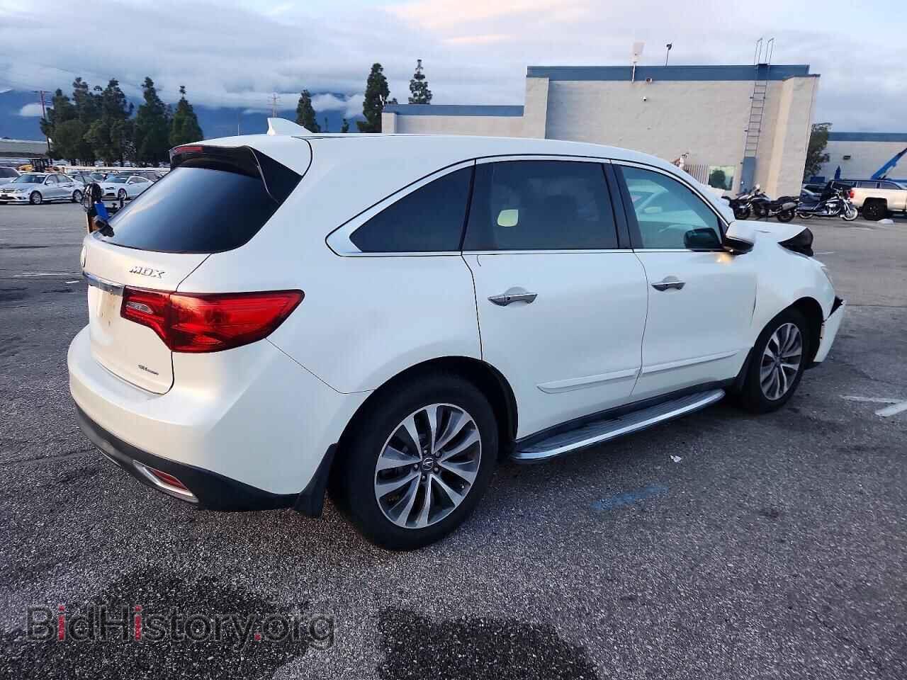 2016 ACURA MDX - VIN: 5FRYD4H49GB033174 - Фото 3