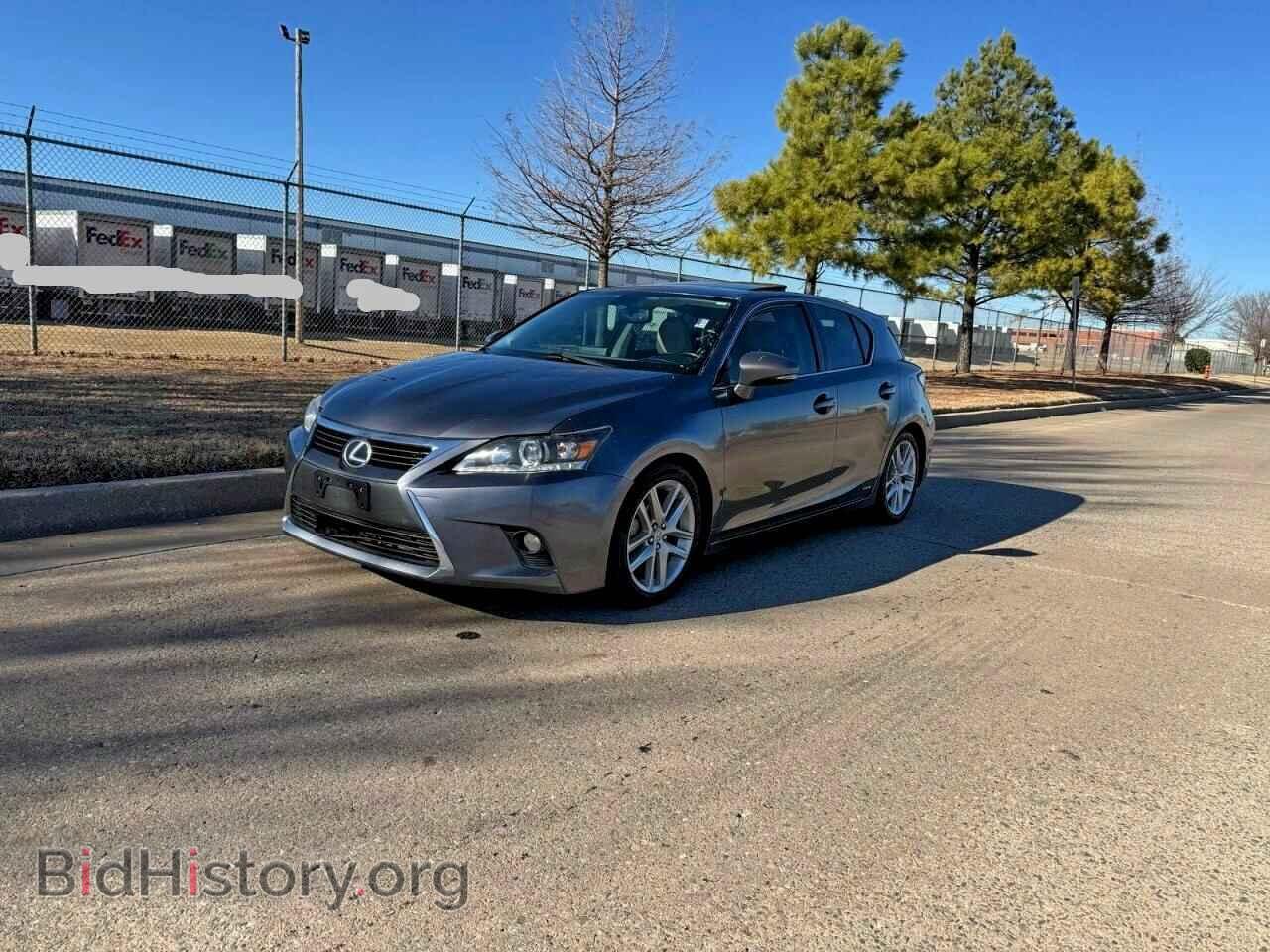 2016 LEXUS CT 200 - VIN: JTHKD5BH6G2258825 - Фото 2