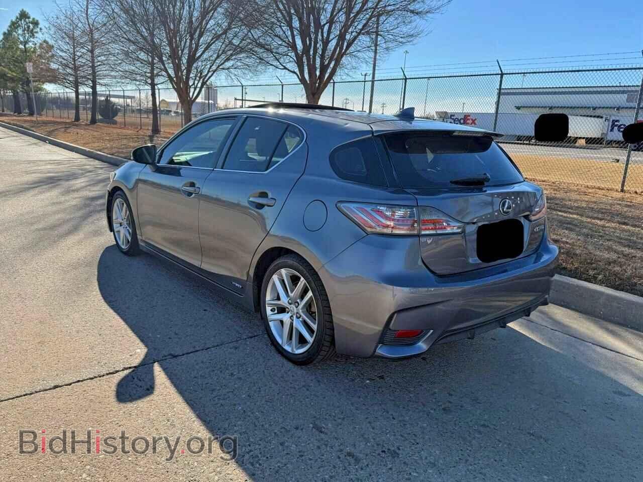 2016 LEXUS CT 200 - VIN: JTHKD5BH6G2258825 - Фото 3