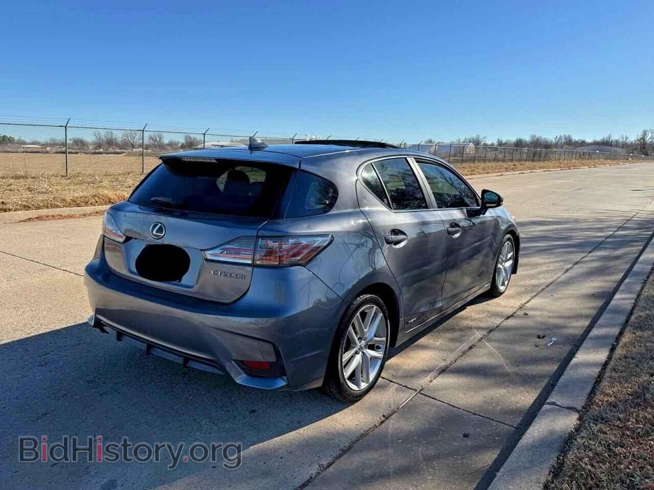 2016 LEXUS CT 200 - VIN: JTHKD5BH6G2258825 - Фото 4