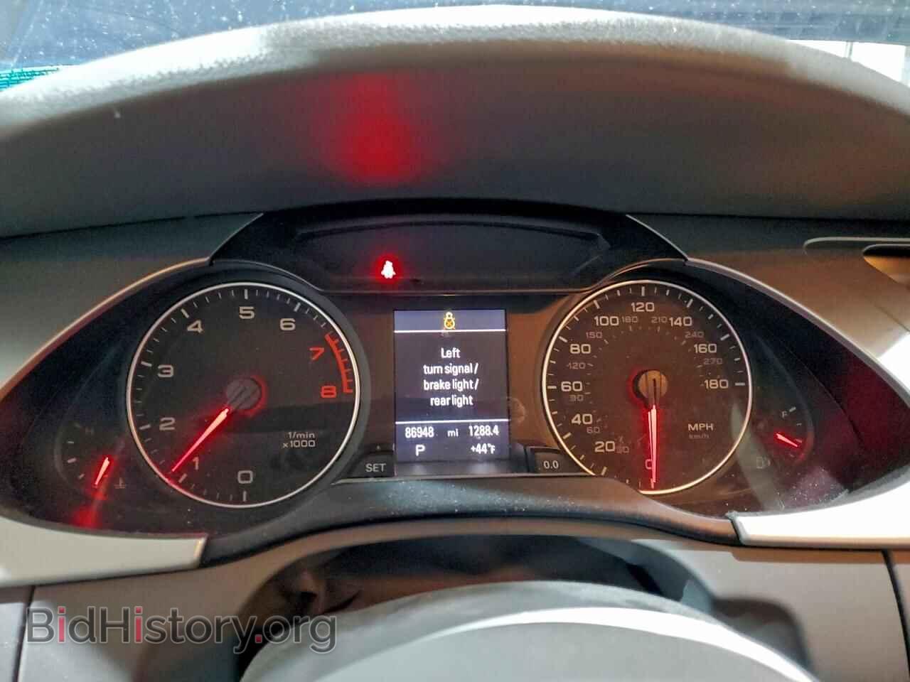 2012 AUDI A4 - VIN: WAUKFAFL5CN010364 - Фото 9