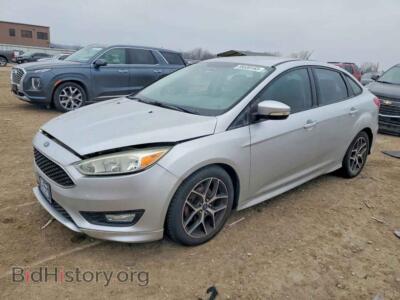 2015 Ford FOCUS SE, silver — VIN 1FADP3F23FL232256, Copart