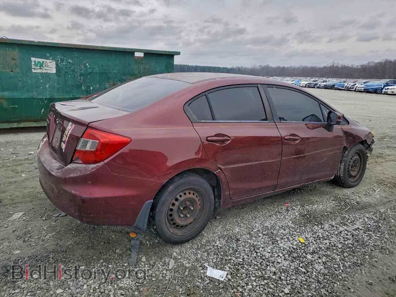 2012 HONDA CIVIC - VIN: 19XFB2F56CE093024 - Фото 3