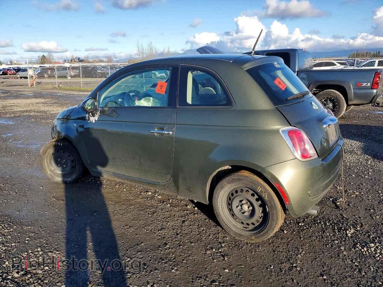2014 FIAT 500 - VIN: 3C3CFFAR9ET275909 - Фото 2