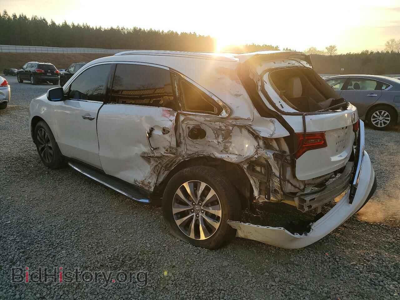 2014 ACURA MDX - VIN: 5FRYD3H42EB020824 - Фото 2