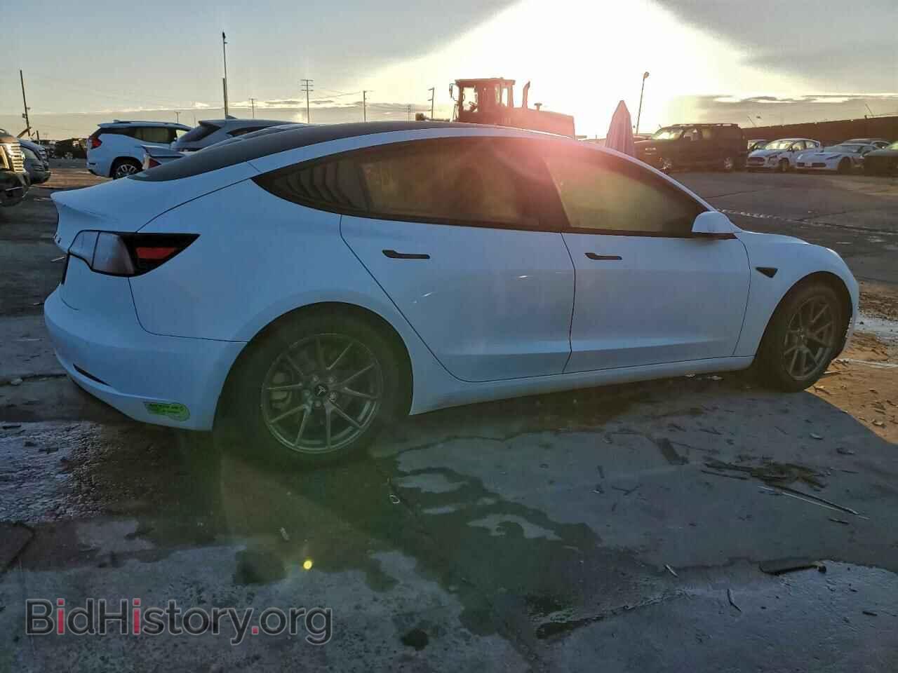 2022 TESLA MODEL 3 - VIN: 5YJ3E1EA0NF376714 - Фото 3
