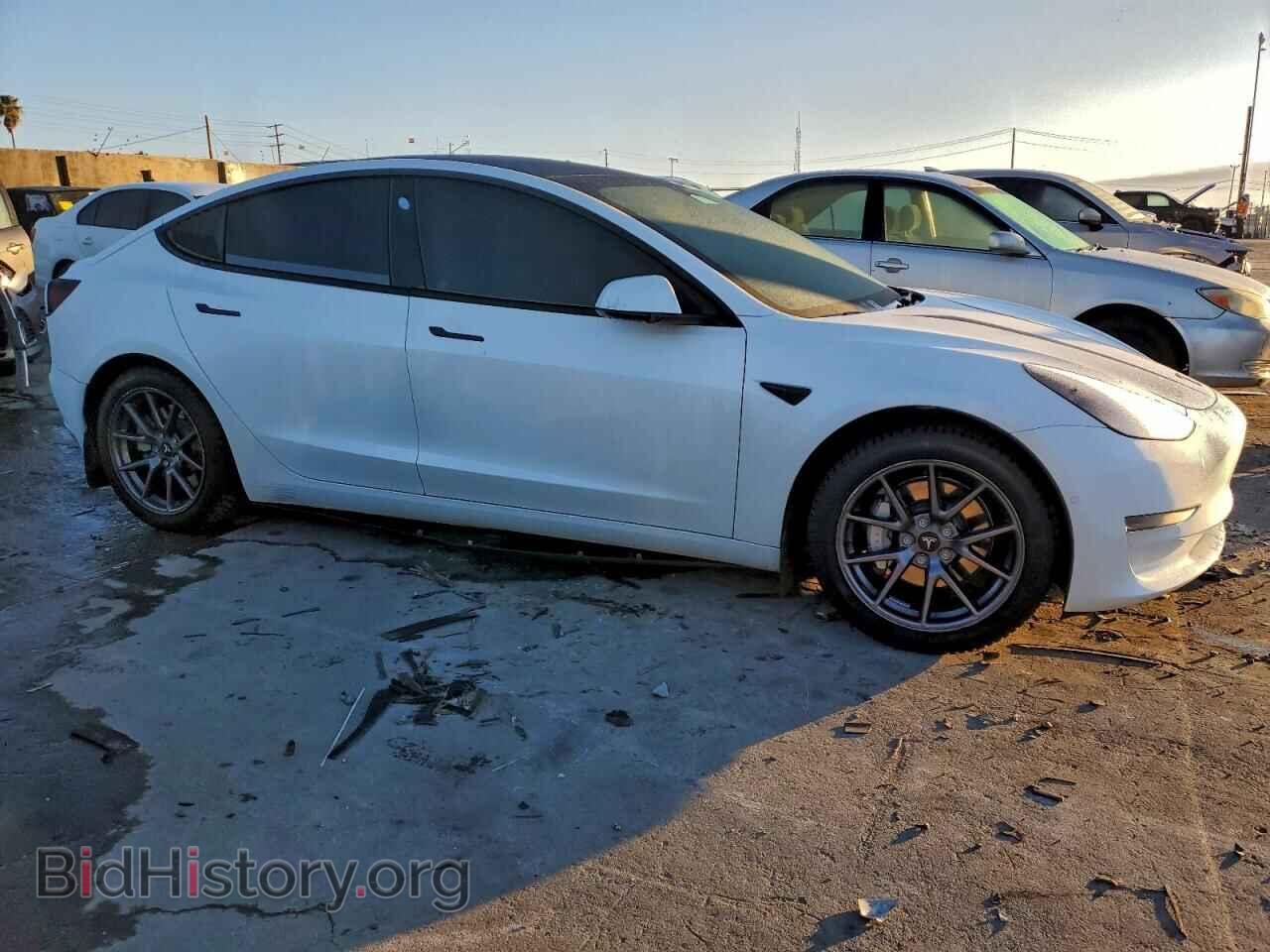2022 TESLA MODEL 3 - VIN: 5YJ3E1EA0NF376714 - Фото 4