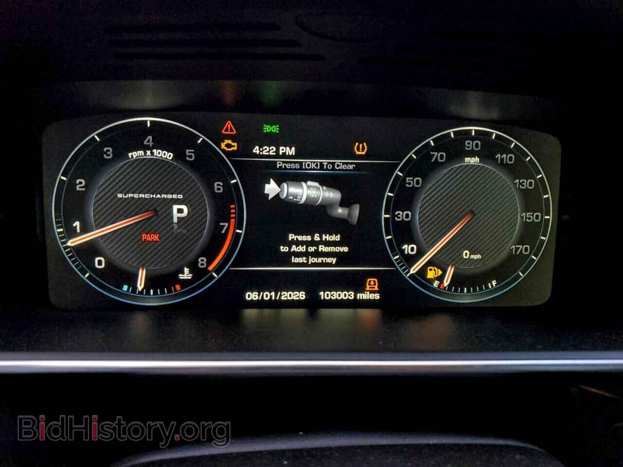 2016 LAND ROVER RANGEROVER - VIN: SALGS2EF2GA295679 - Фото 9