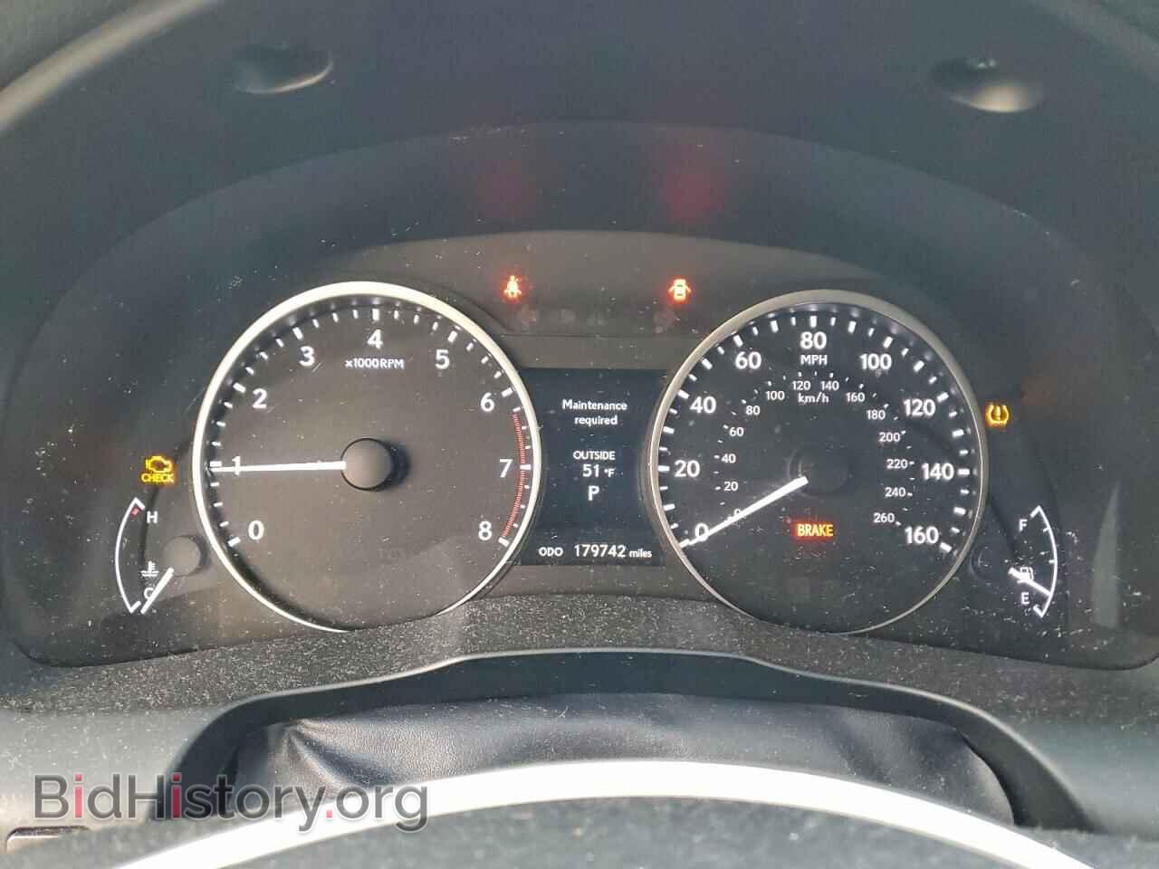 2013 LEXUS ES350 - VIN: JTHBK1GG7D2039561 - Фото 9