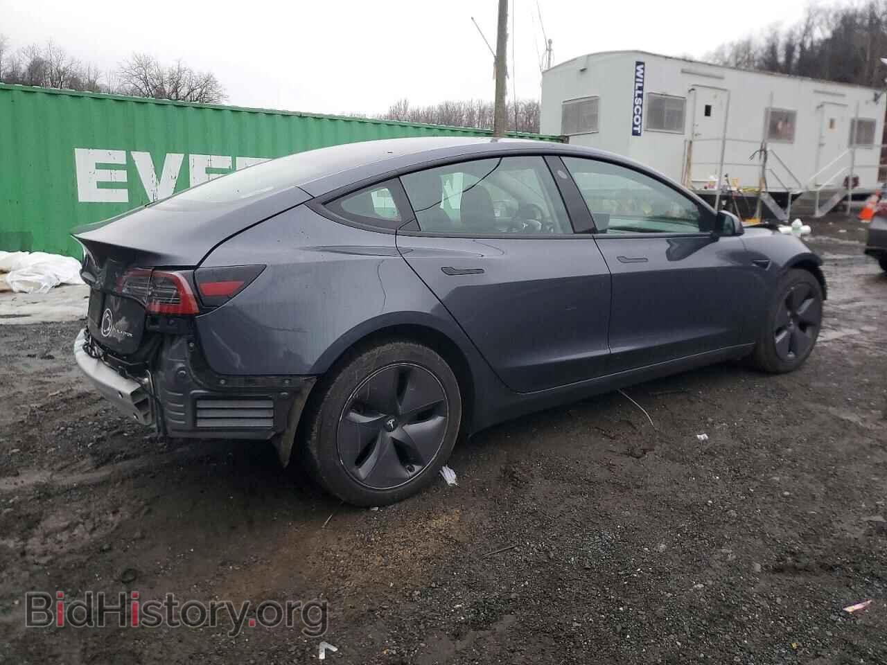 2022 TESLA MODEL 3 - VIN: 5YJ3E1EB4NF124957 - Фото 3