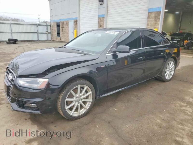 2016 Audi A4 Premium S-Line (VIN WAUBFAFL4GN018445) — фото 1 из 14, Copart, повреждение: передняя часть