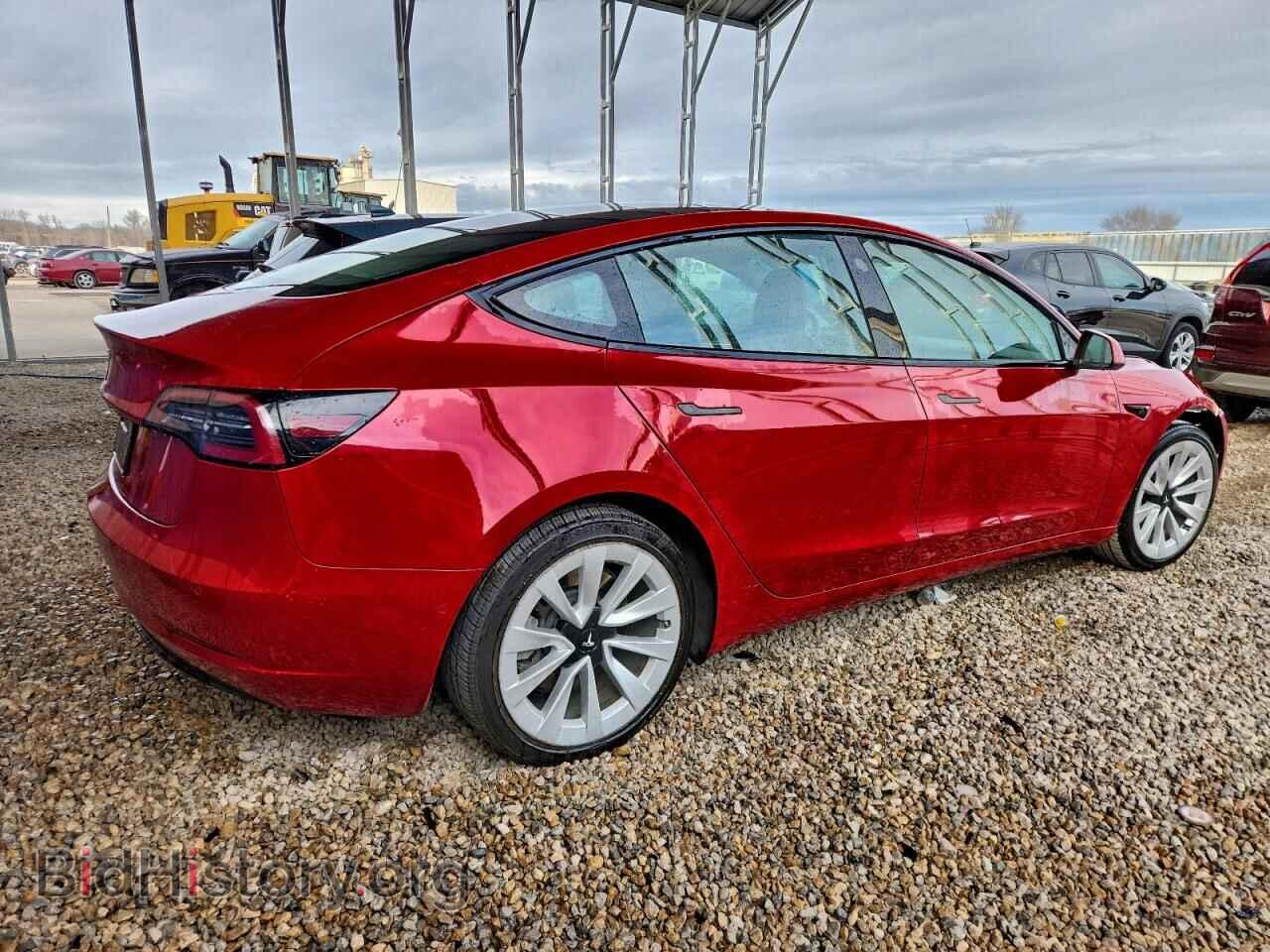 2022 TESLA MODEL 3 - VIN: 5YJ3E1EA2NF288764 - Фото 3