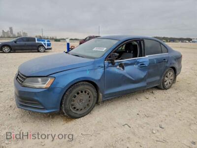 2017 Volkswagen JETTA S, blue — VIN 3VW2B7AJ6HM224673, Copart