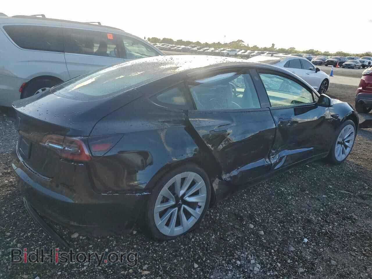 2022 TESLA MODEL 3 - VIN: 5YJ3E1EA2NF372387 - Фото 3