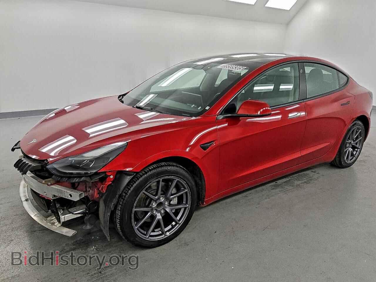 Photo 5YJ3E1EA8NF285741 - TESLA MODEL 3 2022