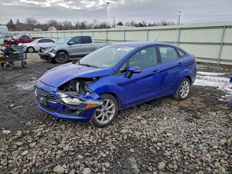 2015 Ford FIESTA SE (VIN 3FADP4BJ4FM196675) — фото 1 из 14, Copart, повреждение: передняя часть
