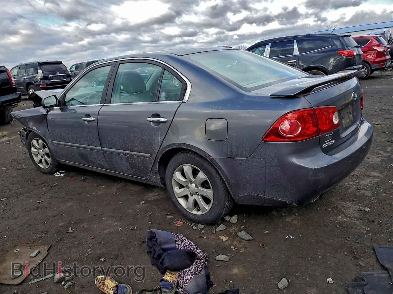 2007 KIA OPTIMA - VIN: KNAGE124475158003 - Фото 2