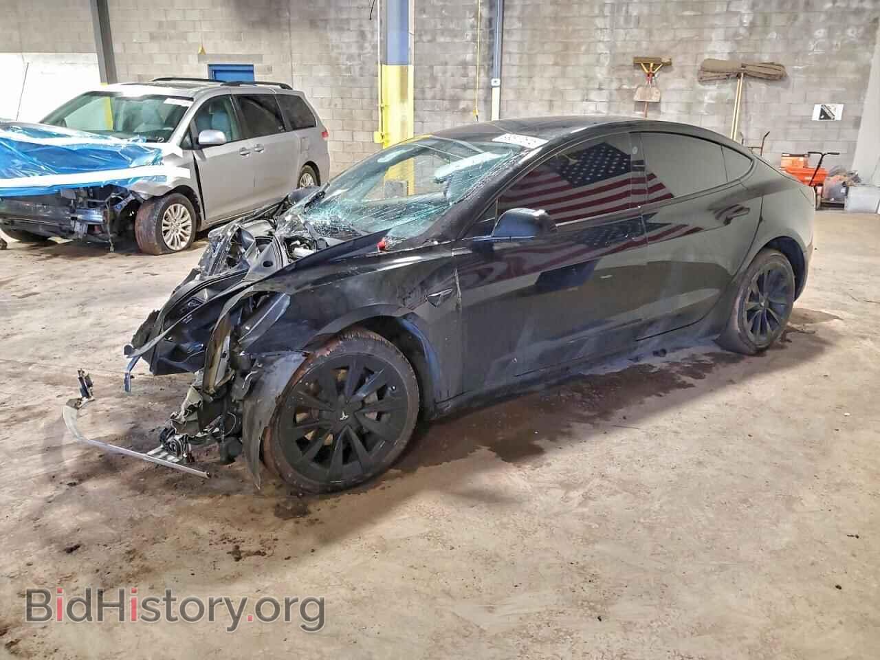 Photo 5YJ3E1EB6NF181581 - TESLA MODEL 3 2022
