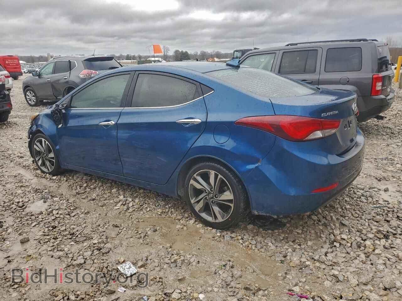 2014 HYUNDAI ELANTRA - VIN: KMHDH4AE4EU086761 - Фото 2