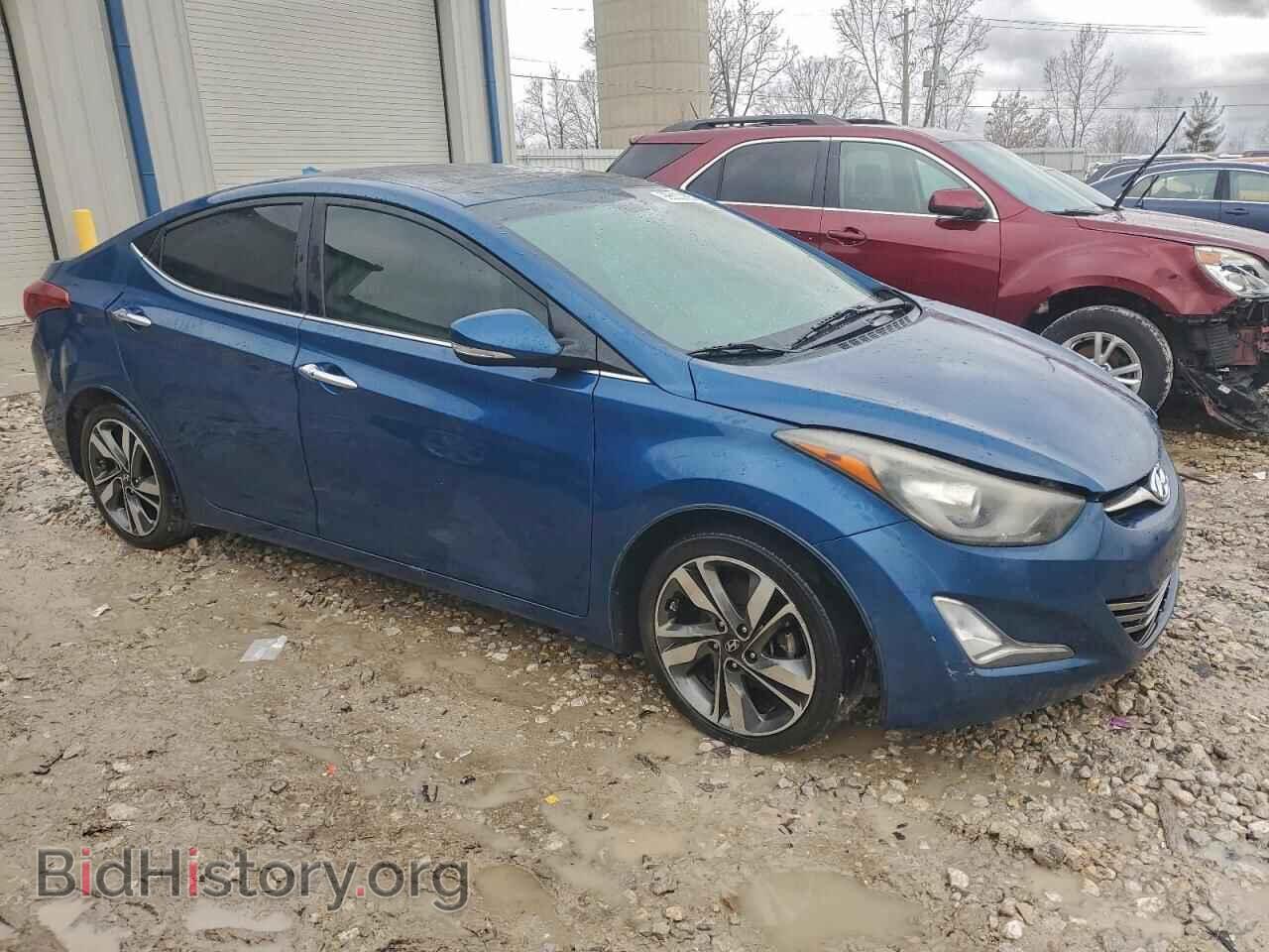 2014 HYUNDAI ELANTRA - VIN: KMHDH4AE4EU086761 - Фото 4