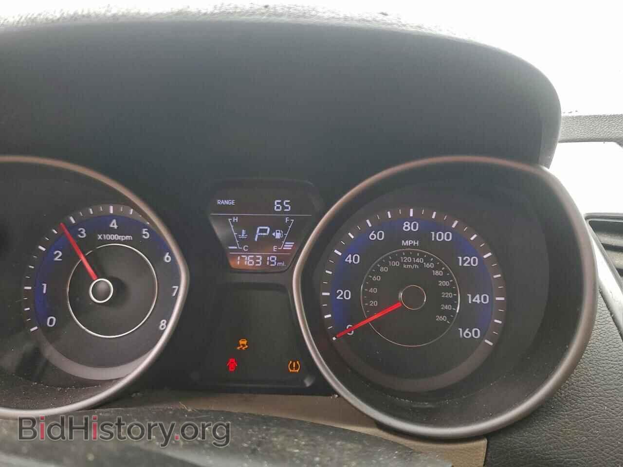 2014 HYUNDAI ELANTRA - VIN: KMHDH4AE4EU086761 - Фото 9