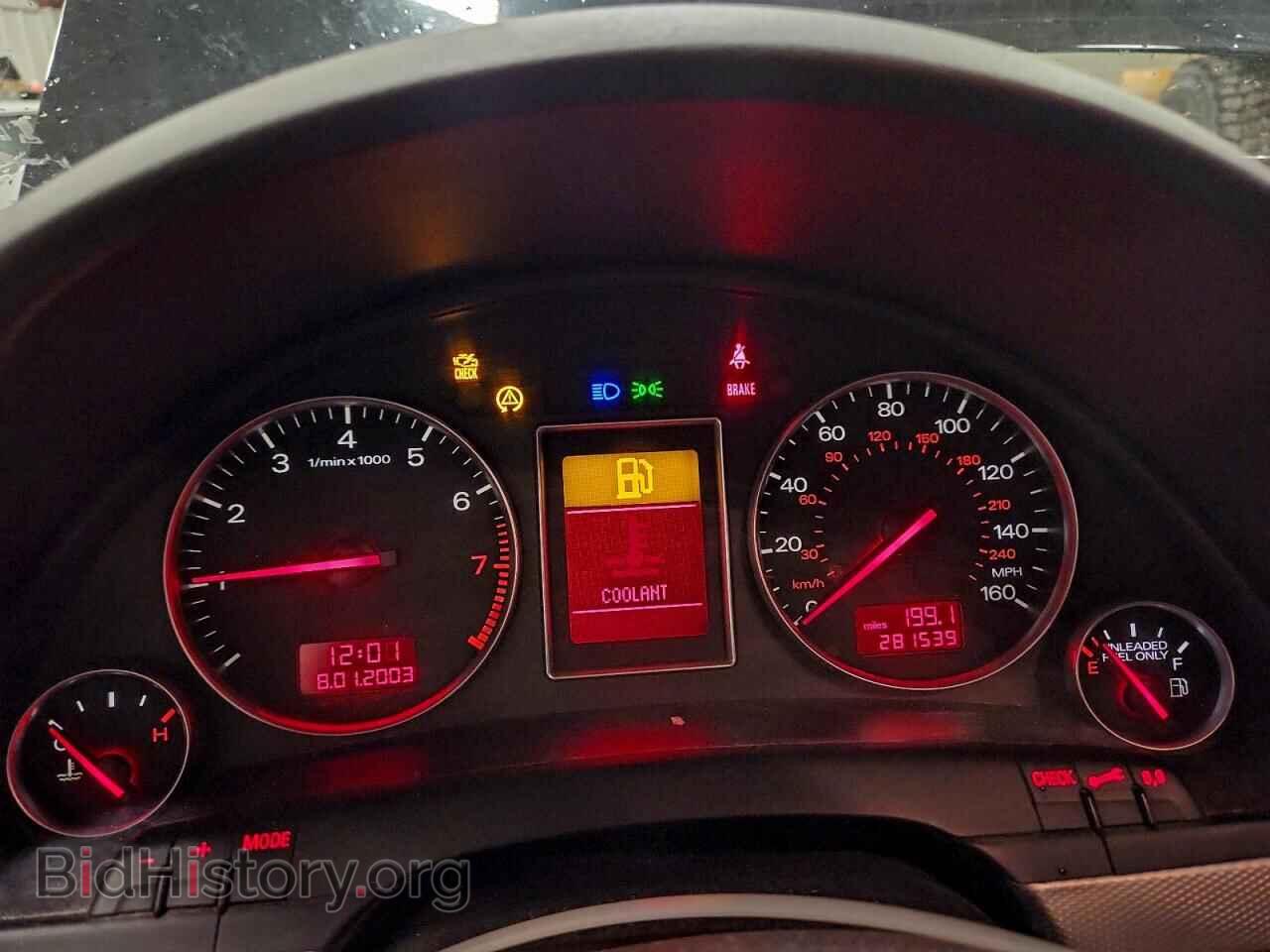 2005 AUDI A4 - VIN: WAULT68E95A062406 - Photo 9