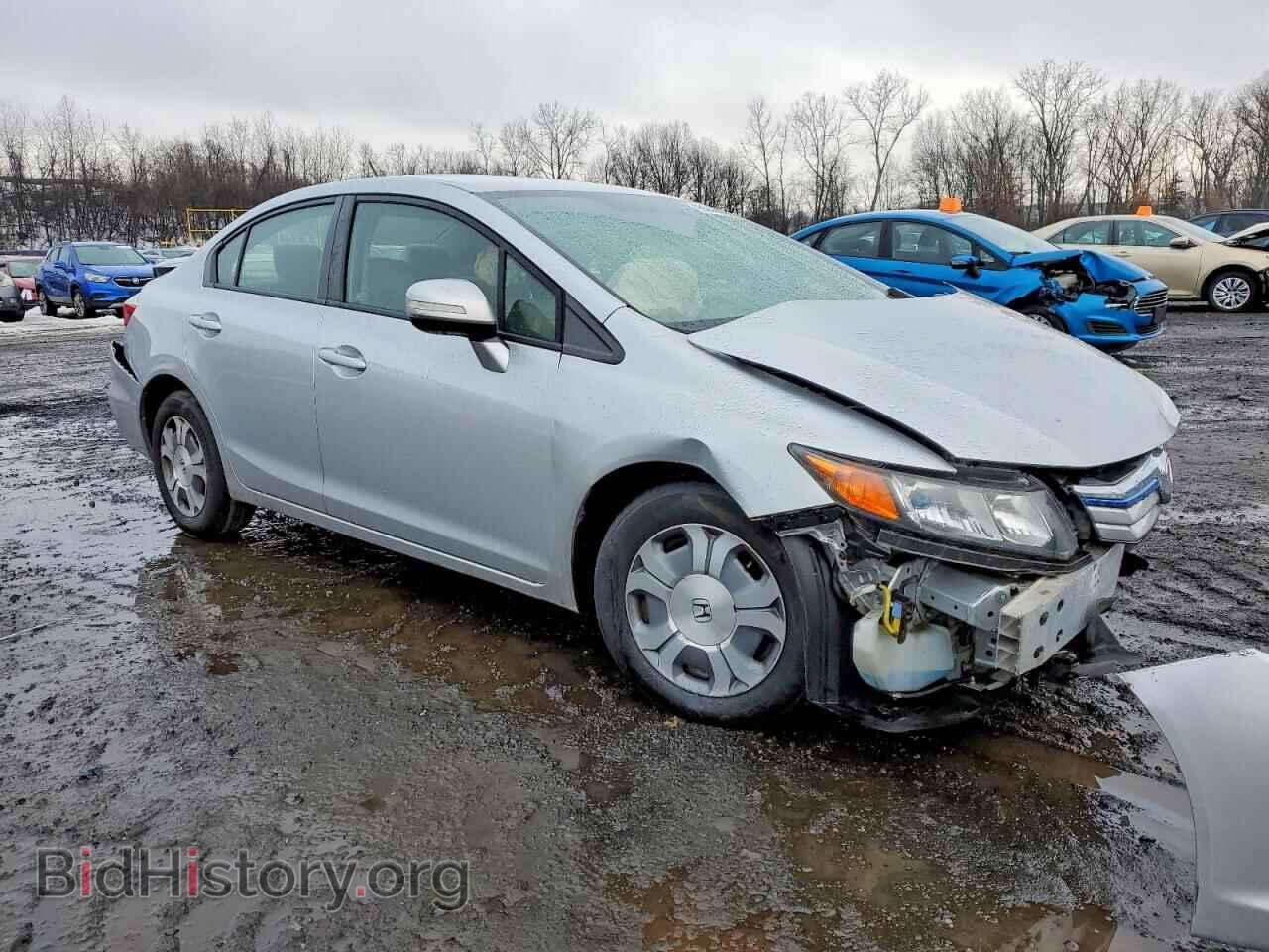 2012 HONDA CIVIC - VIN: JHMFB4F38CS002292 - Фото 4