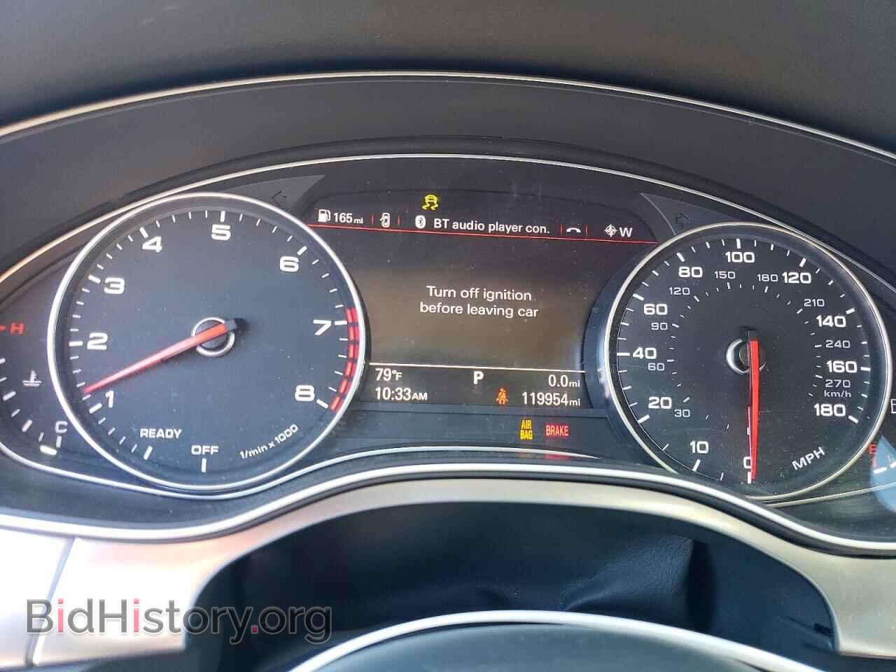 2016 AUDI A6 - VIN: WAUGFAFC8GN123642 - Фото 9