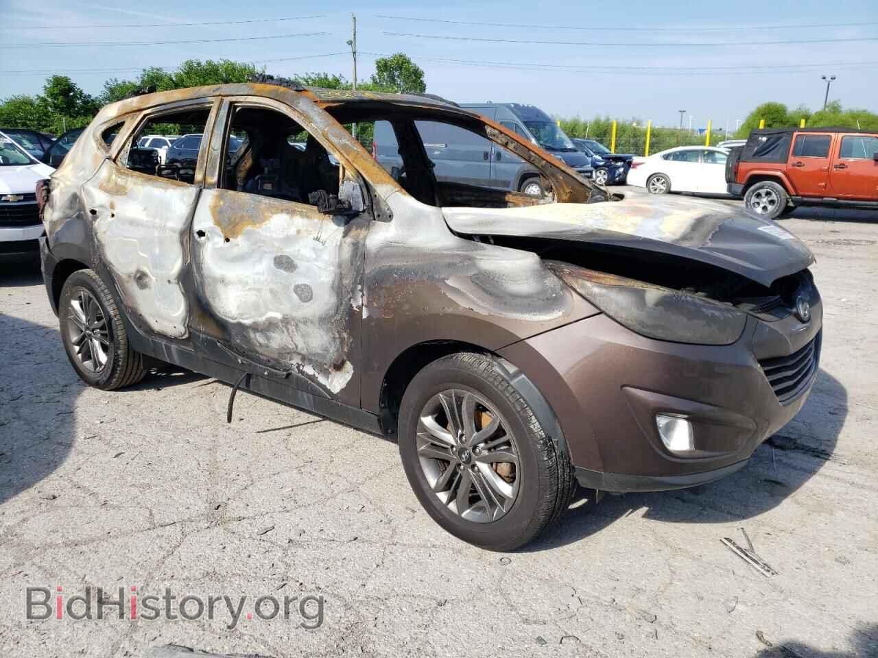 2014 HYUNDAI TUCSON - VIN: KM8JUCAG3EU898210 - Фото 4