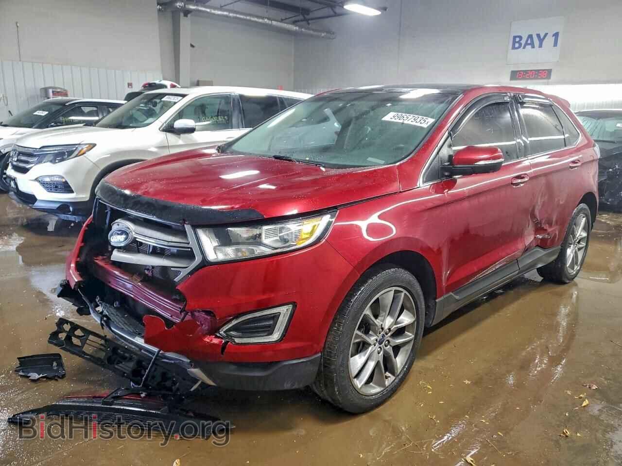 Фотография 2FMTK3K84FBC30297 - FORD EDGE 2015