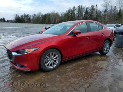 2019 Mazda 3, red — VIN 3MZBPAB77KM110674, Copart