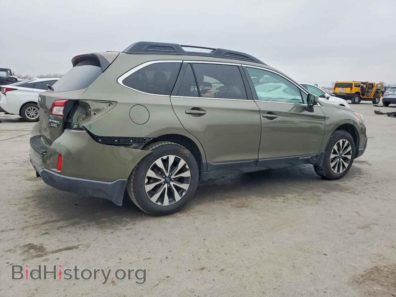 2015 SUBARU OUTBACK - VIN: 4S4BSANC7F3307874 - Фото 3