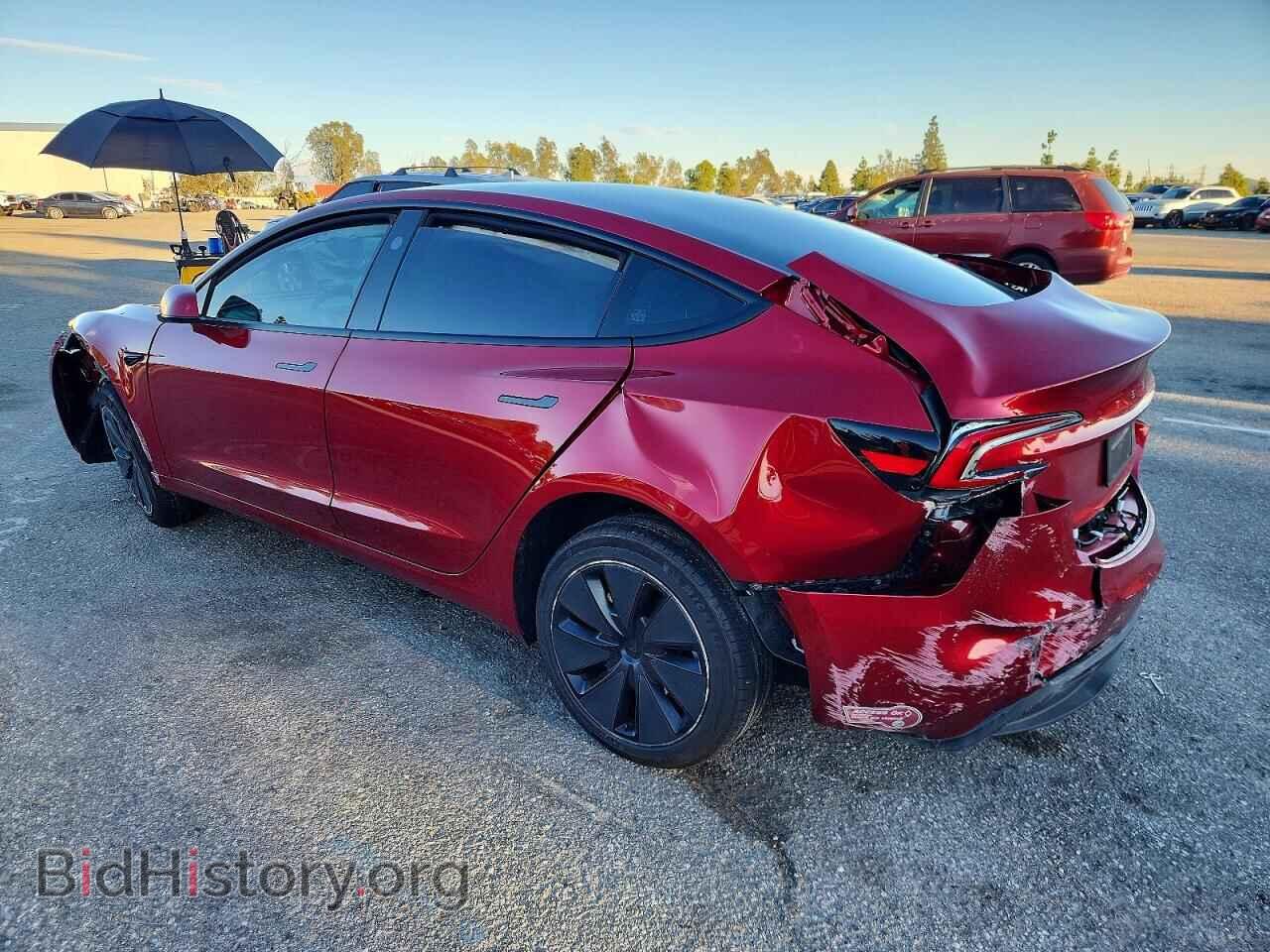 2024 TESLA MODEL 3 - VIN: 5YJ3E1EA4RF872458 - Photo 2