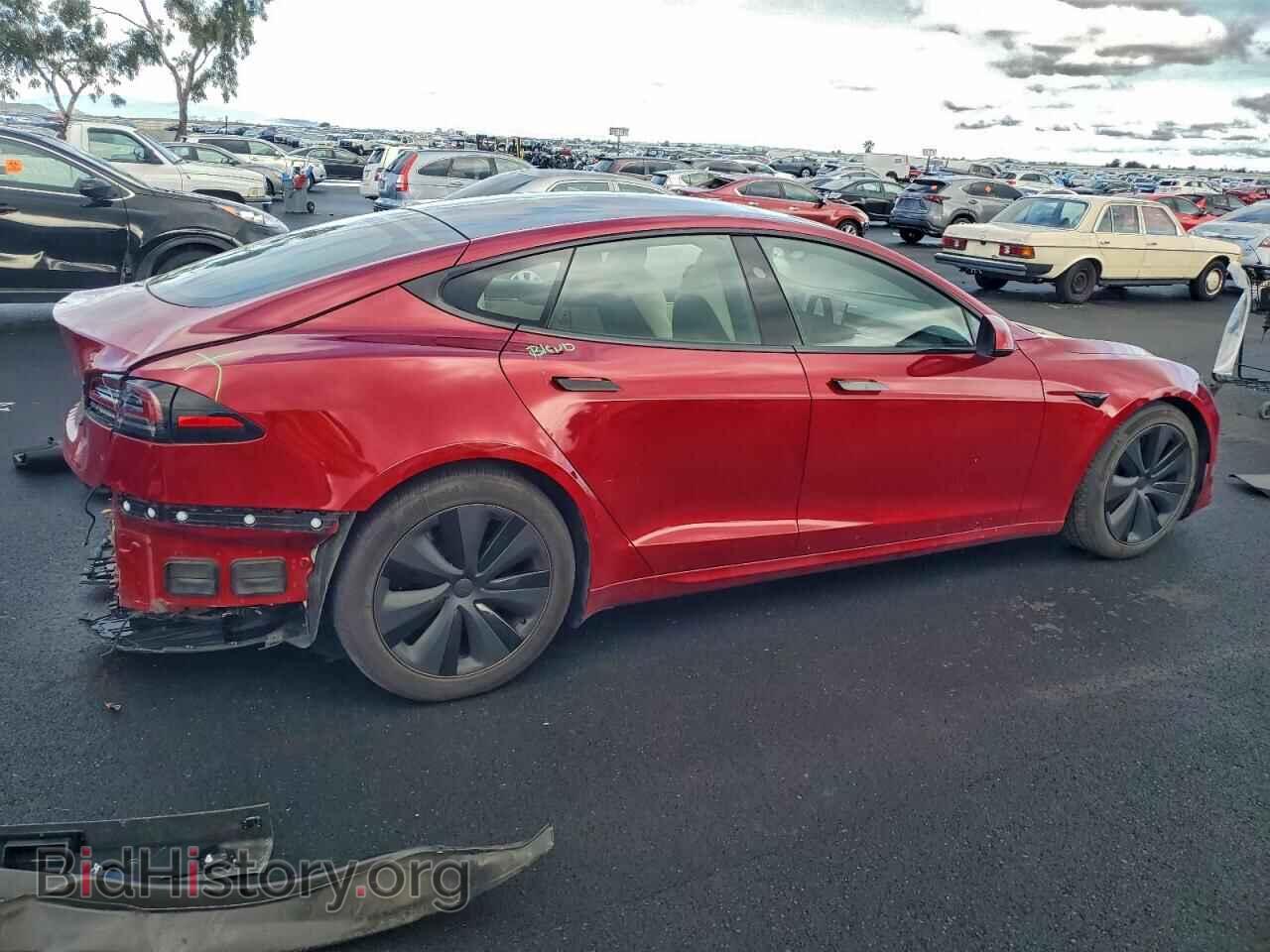 2023 TESLA MODEL S - VIN: 5YJSA1E5XPF528852 - Фото 3