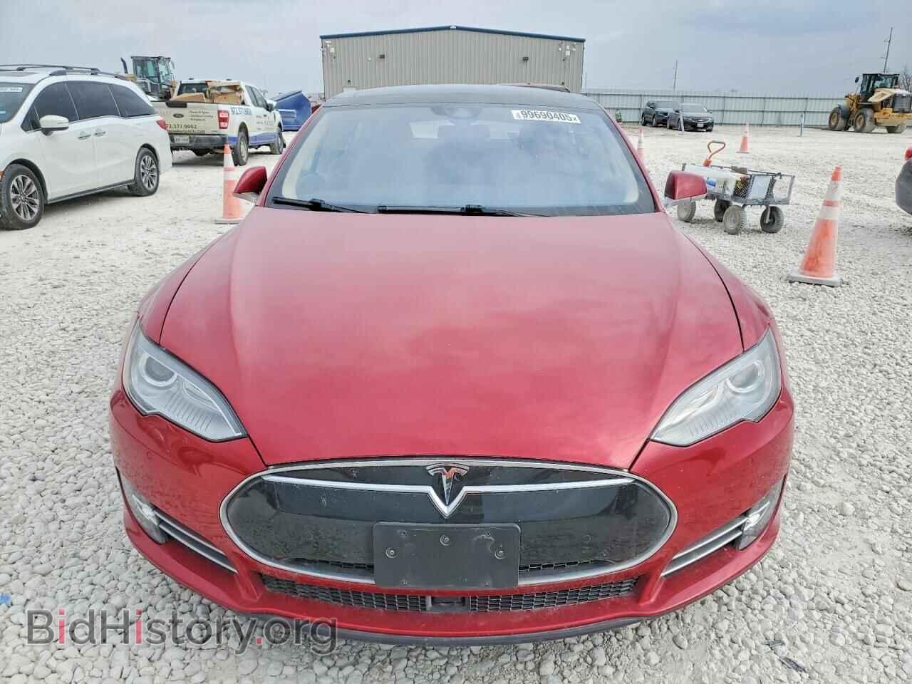2014 TESLA MODEL S - VIN: 5YJSA1H16EFP52920 - Фото 5