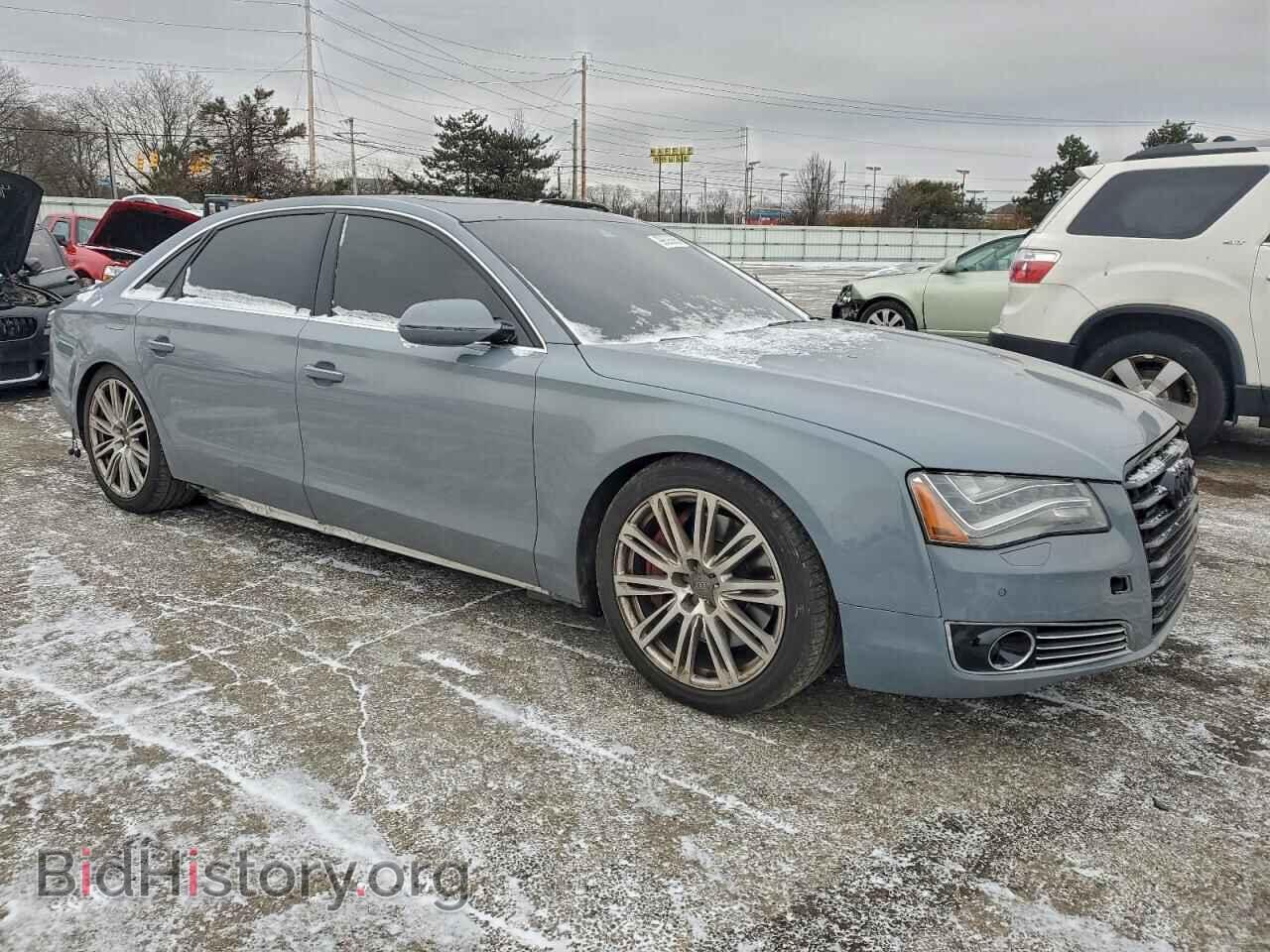 2013 AUDI A8 - VIN: WAUR2AFD9DN019699 - Фото 4