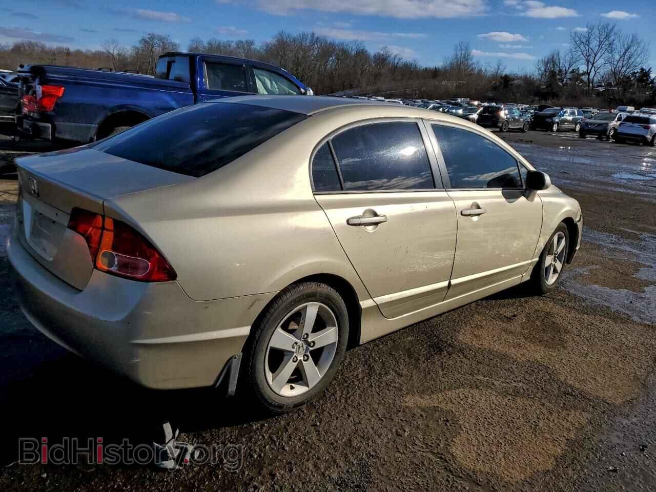 2007 HONDA CIVIC - VIN: 1HGFA16857L114709 - Фото 3