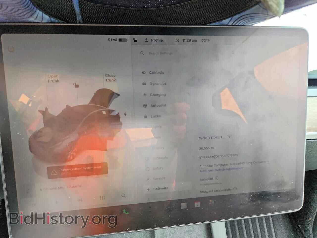 2024 TESLA MODEL Y - VIN: 7SAYGDED5RF019565 - Фото 9
