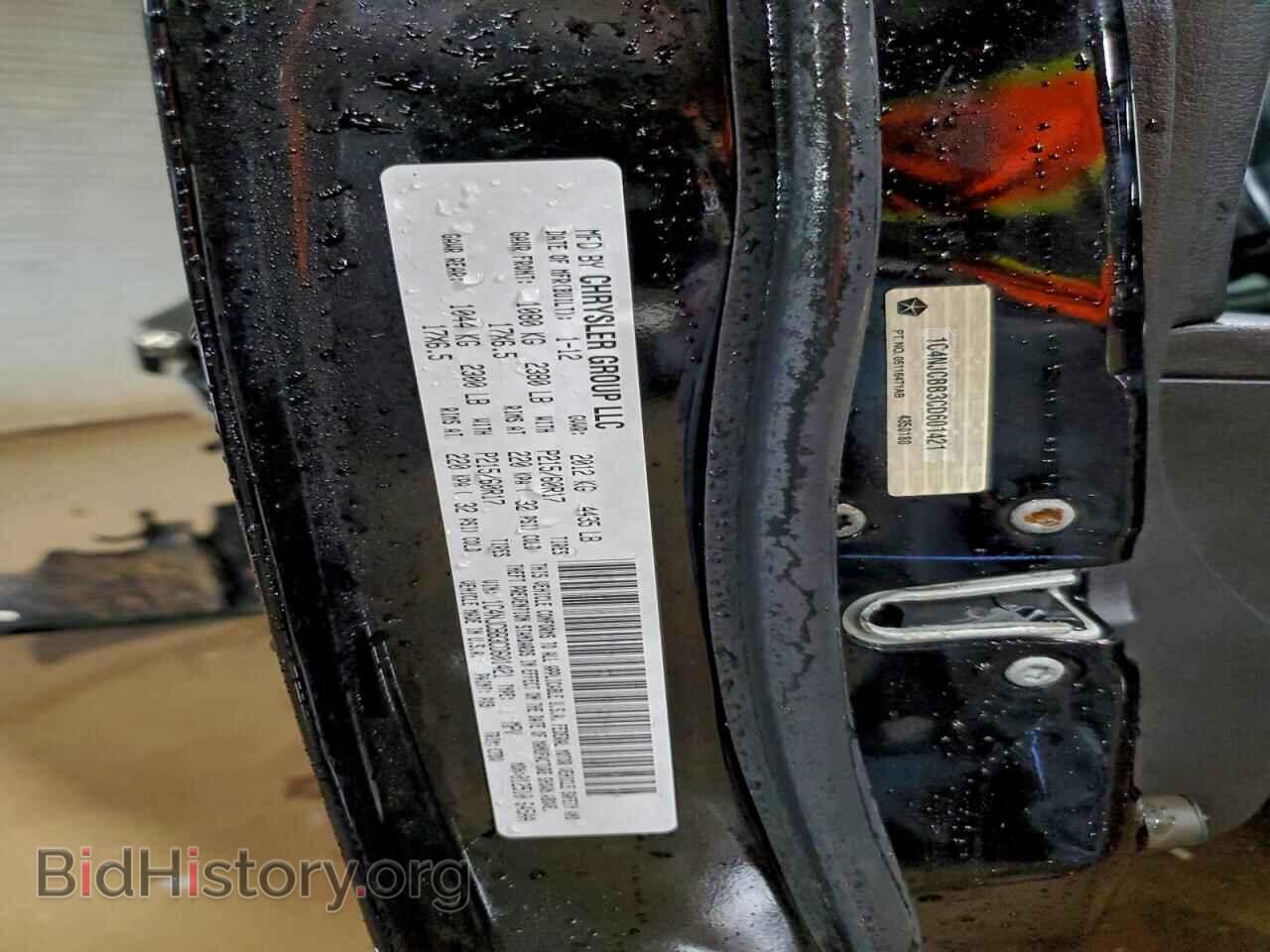 2012 JEEP COMPASS - VIN: 1C4NJCBB3CD601421 - Фото 12