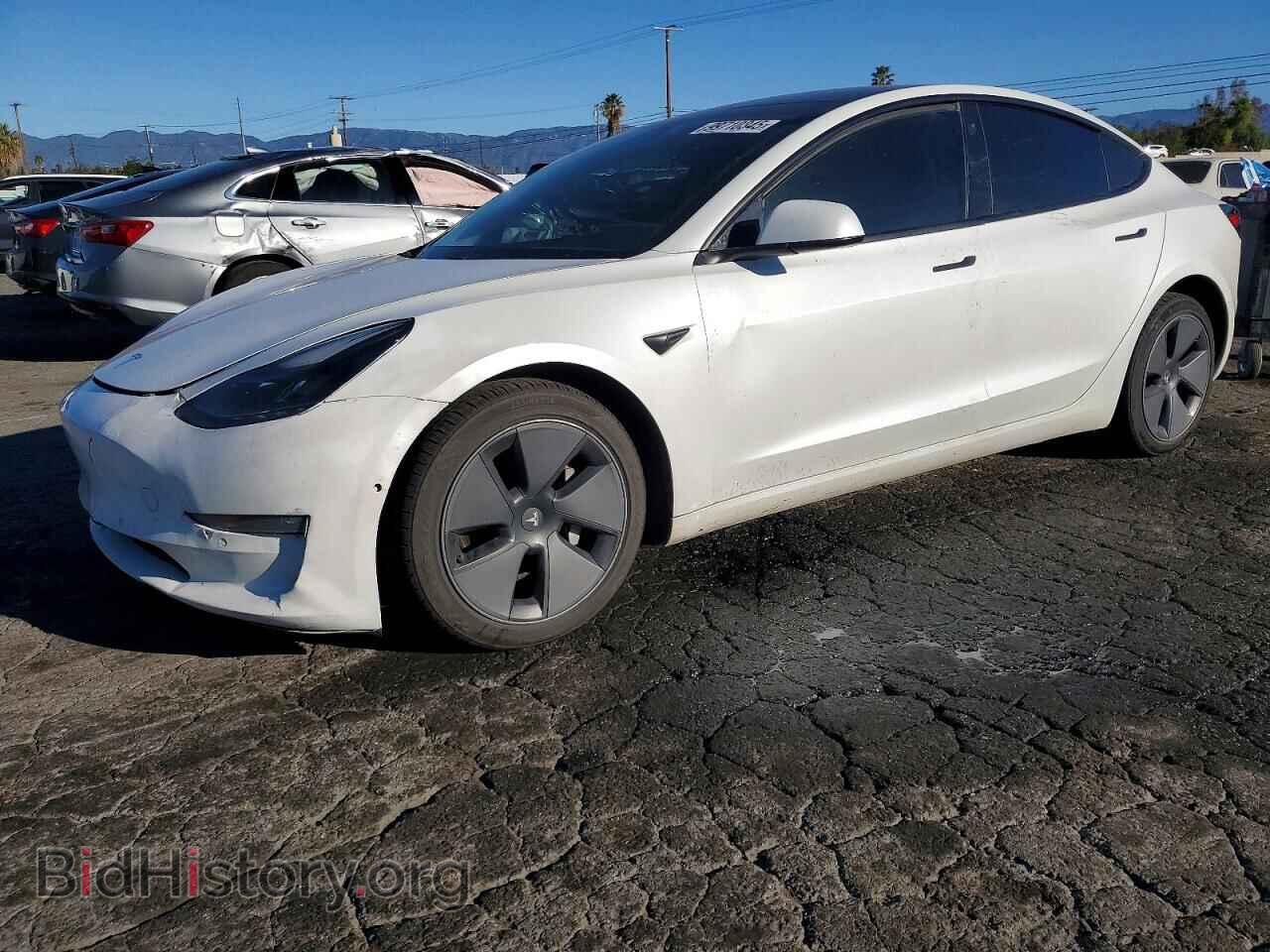 Photo 5YJ3E1EA1MF961588 - TESLA MODEL 3 2021