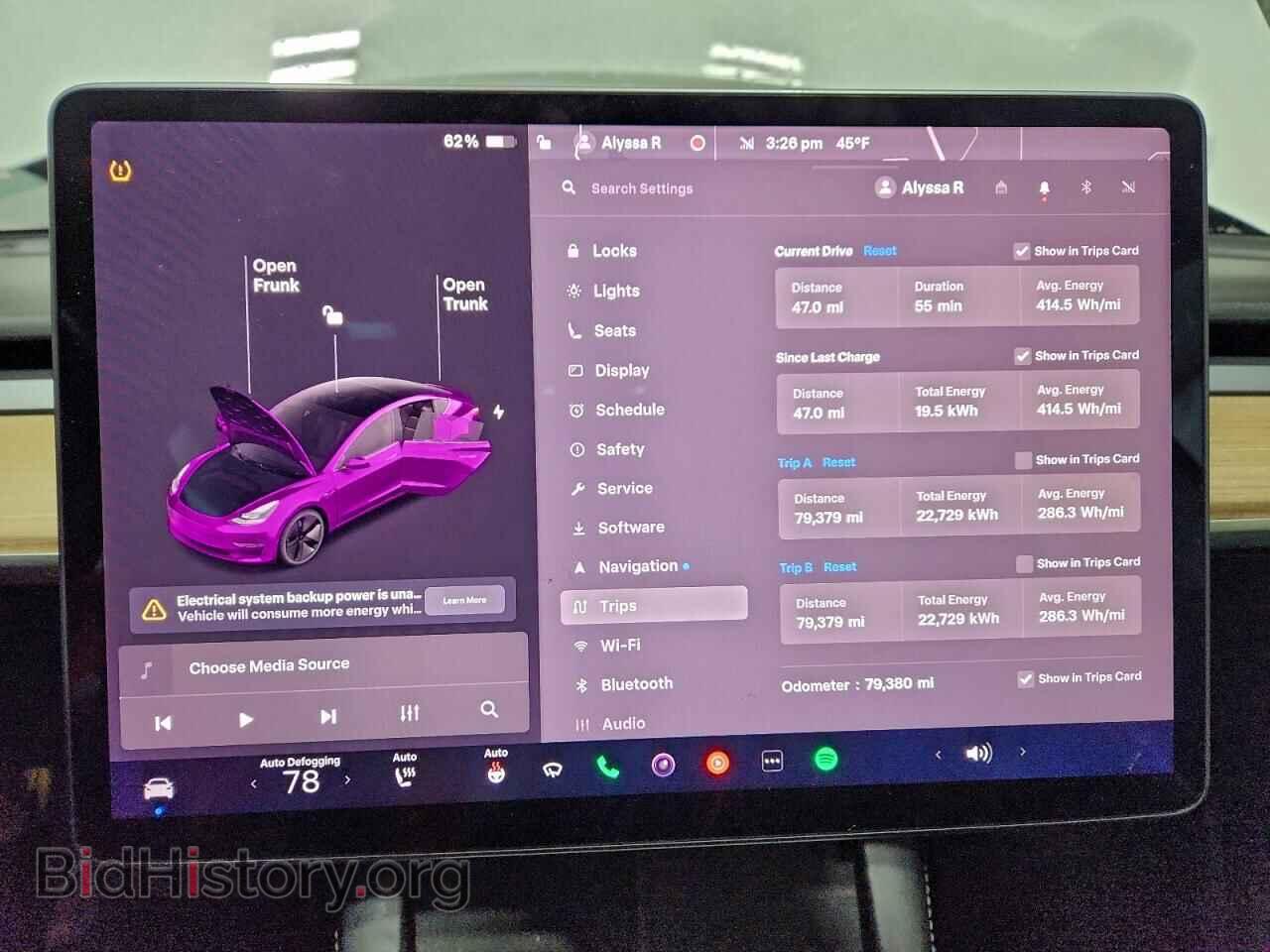 2022 TESLA MODEL 3 - VIN: 5YJ3E1EB9NF110603 - Photo 9