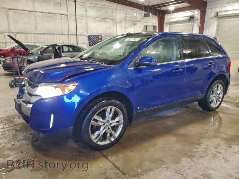2013 Ford EDGE Limited (VIN 2FMDK4KC3DBB37654) — photo 1 of 15, Copart, damage: front end