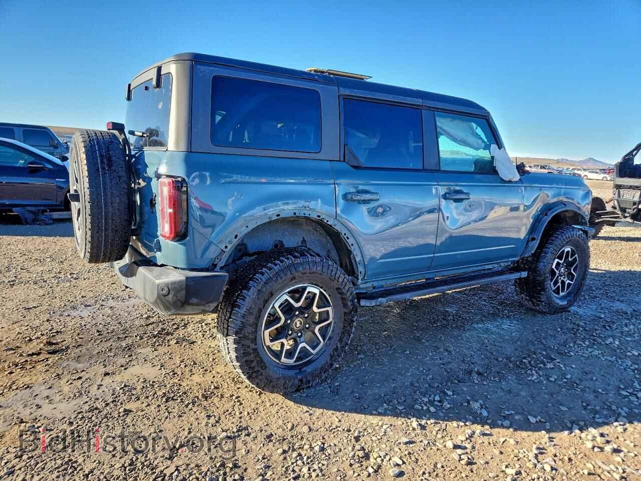 2022 FORD BRONCO - VIN: 1FMEE5BP5NLB36849 - Фото 3