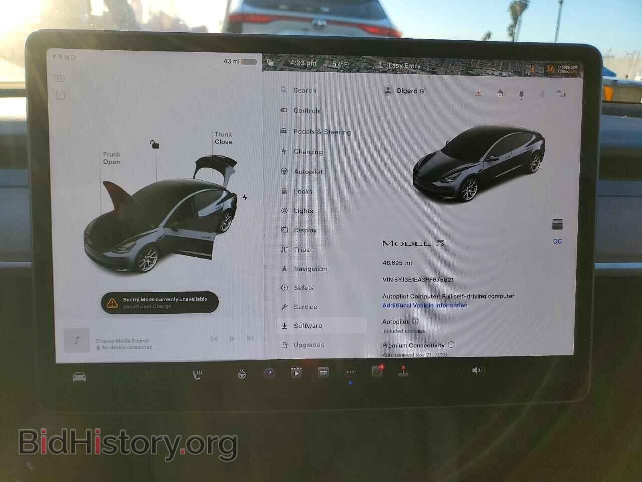 2023 TESLA MODEL 3 - VIN: 5YJ3E1EA3PF675021 - Фото 9