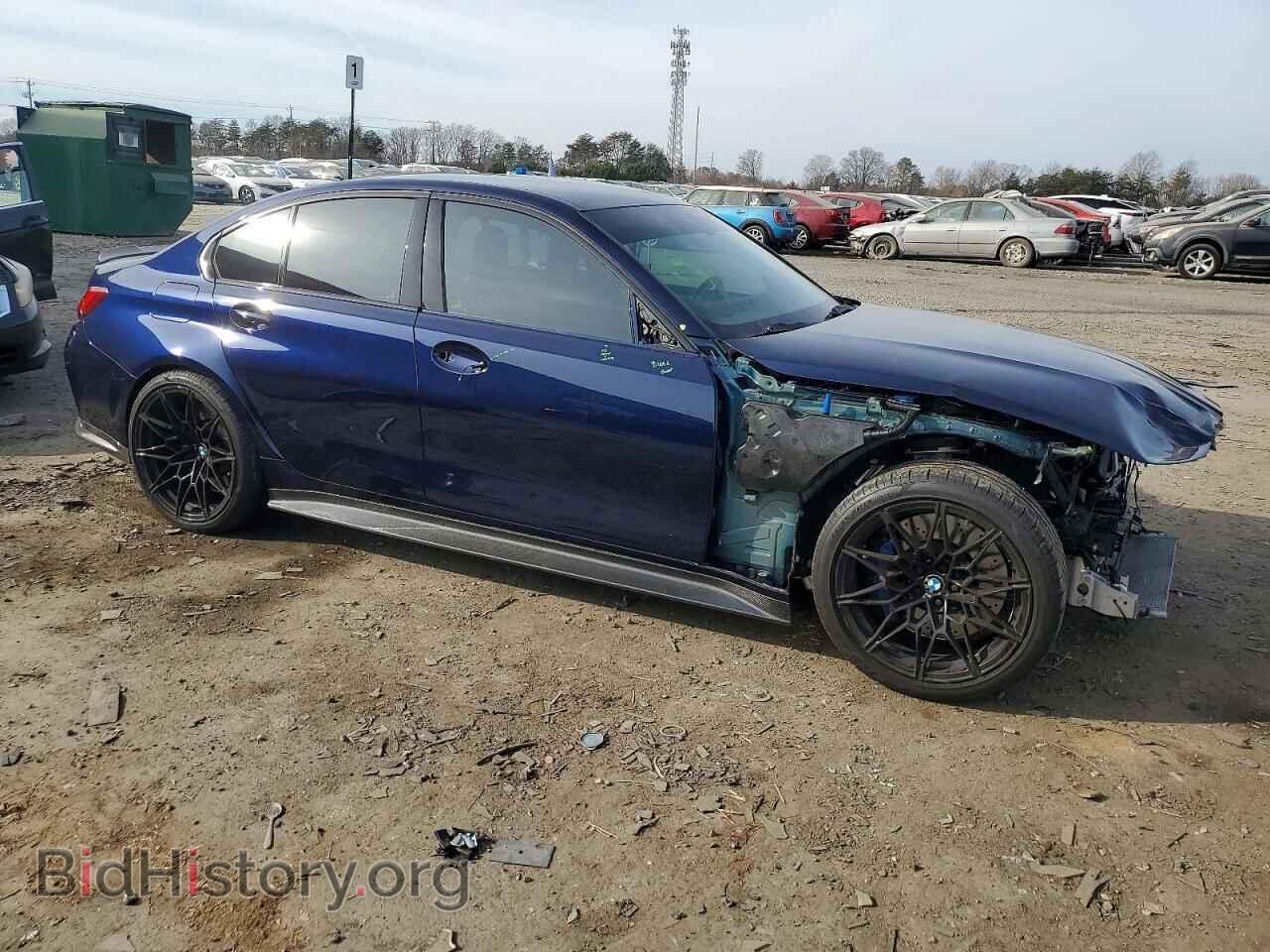 2024 BMW M3 - VIN: WBS53AY09RFR65899 - Фото 4