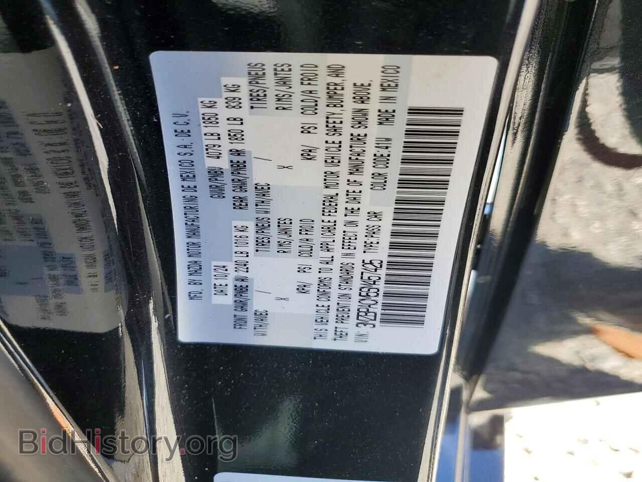 2025 MAZDA 3 - VIN: 3MZBPACM5SM457425 - Фото 13