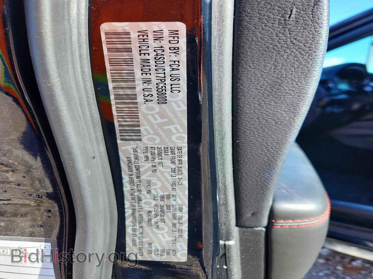 2023 DODGE DURANGO - VIN: 1C4SDJCT7PC558008 - Фото 13