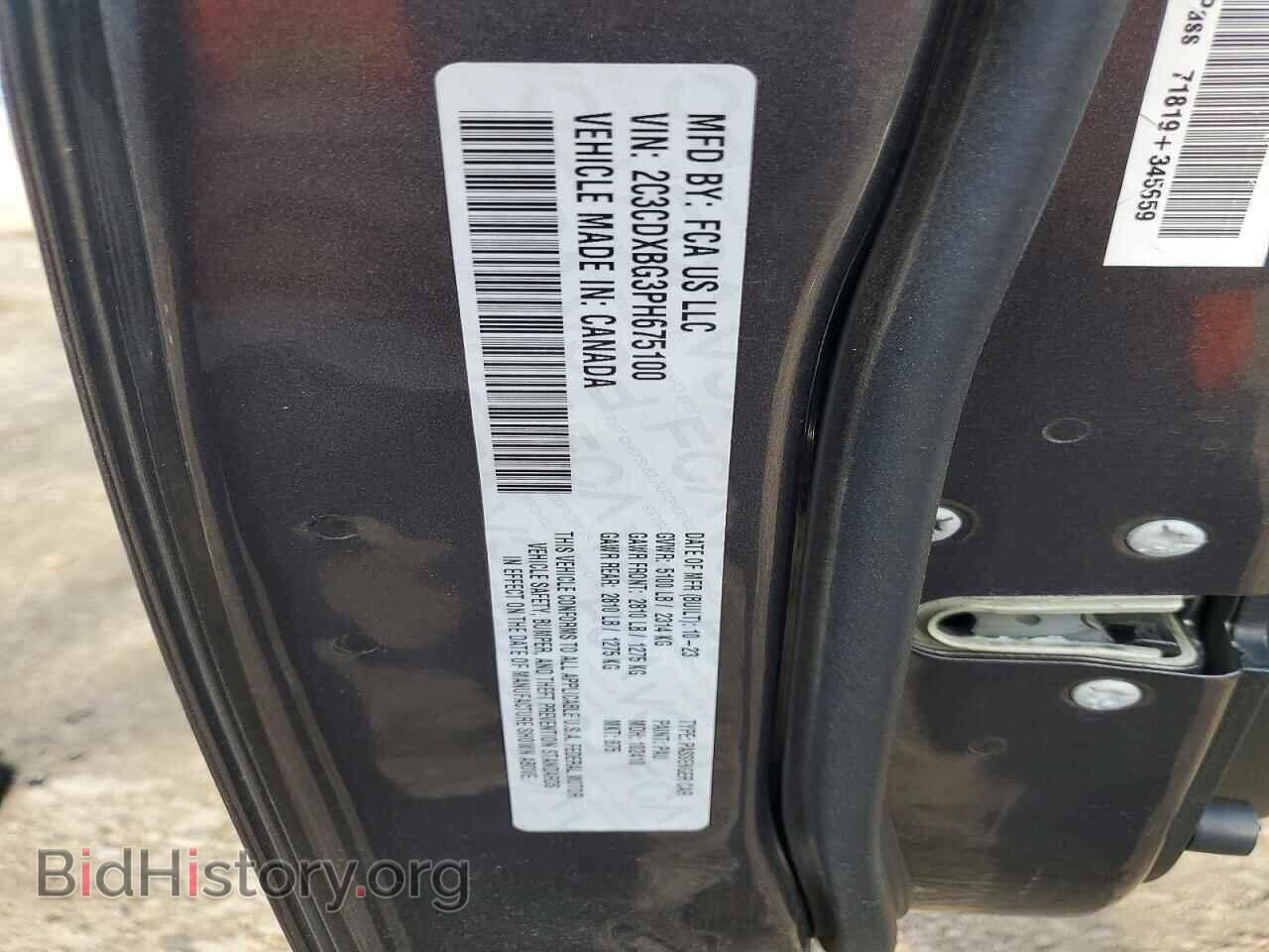 2023 DODGE CHARGER - VIN: 2C3CDXBG3PH675100 - Фото 12