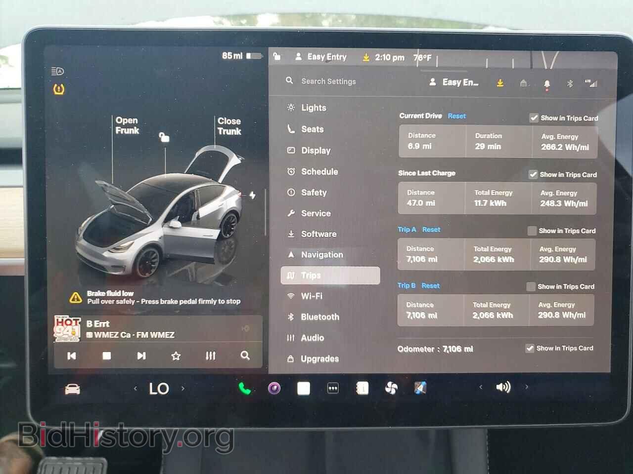2023 TESLA MODEL Y - VIN: 7SAYGDEE8PA160343 - Фото 9